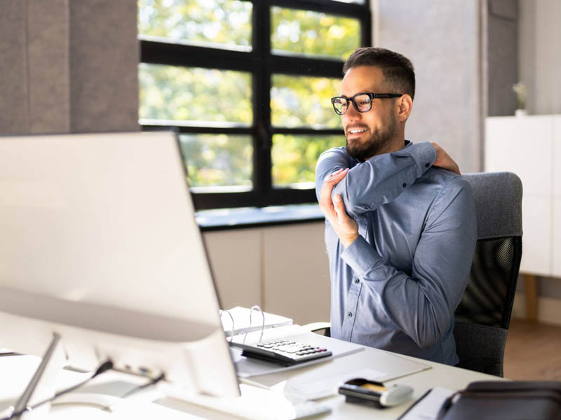 Estieramientos para mejorar las posturas corporales en el trabajo
