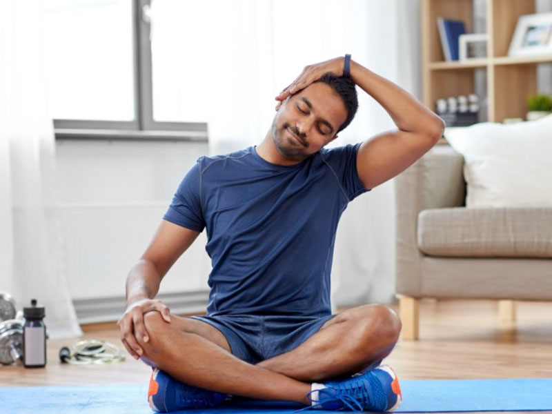 Estiramientos de Fisioterapia para el estrés